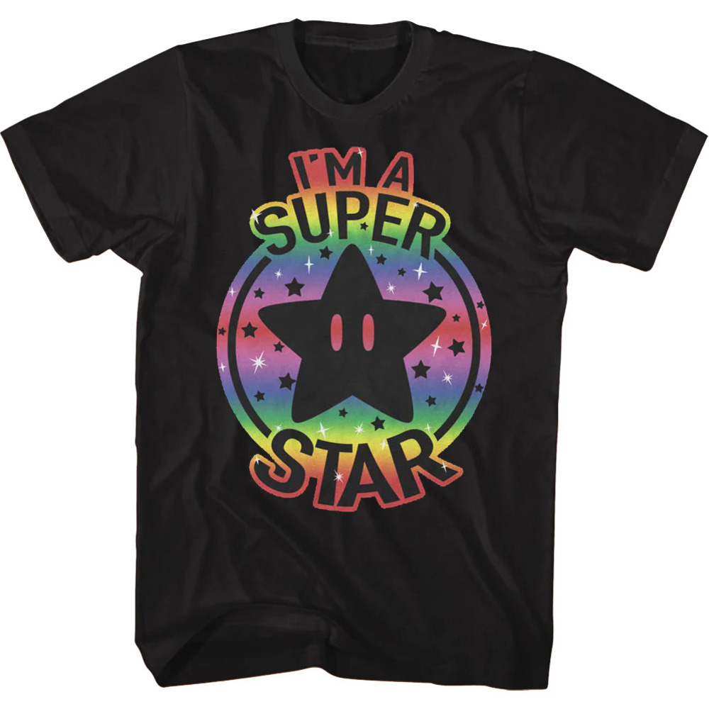 Im A Super Star Super Mario Bros Tshirt